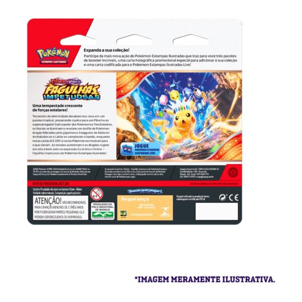 BLISTER QUADRUPLO POKÉMON TCG COPAG - QUAGSIRE OU ZAPDOS - Image 4