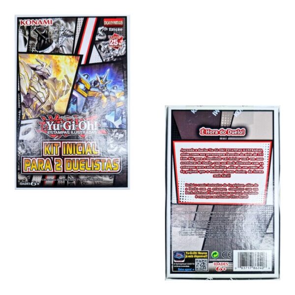 CARTA CARDS ORIGINAIS KONAMI YUGIOH KIT INICIAL 2 DUELISTAS