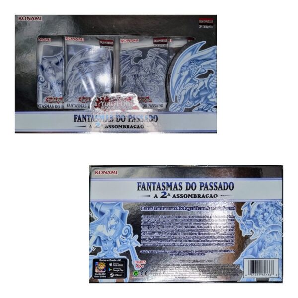 CARTA CARDS ORIGINAIS KONAMI YUGIOH COLEÇÃO FANTASMAS DO PASSADO 2 EDIÇÃO